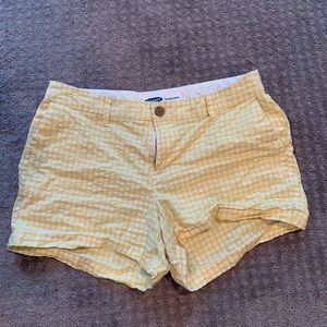 gingham old navy shorts